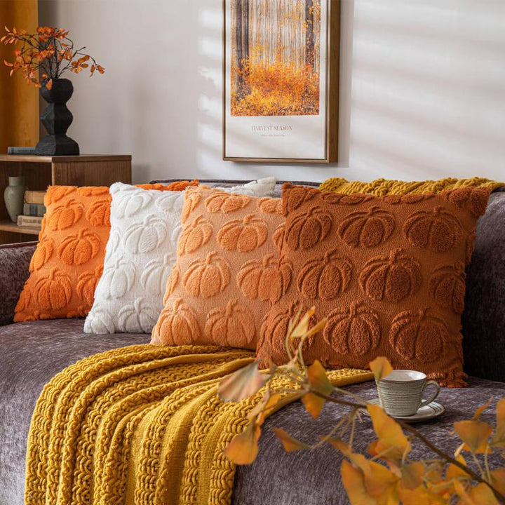 Autumn Pumpkin Cushion Cover