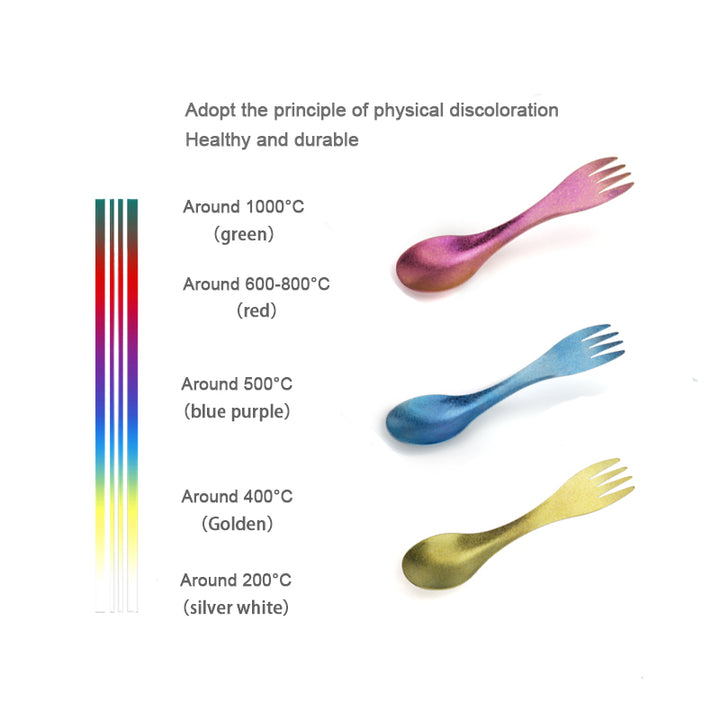 Ultralight Titanium Spork