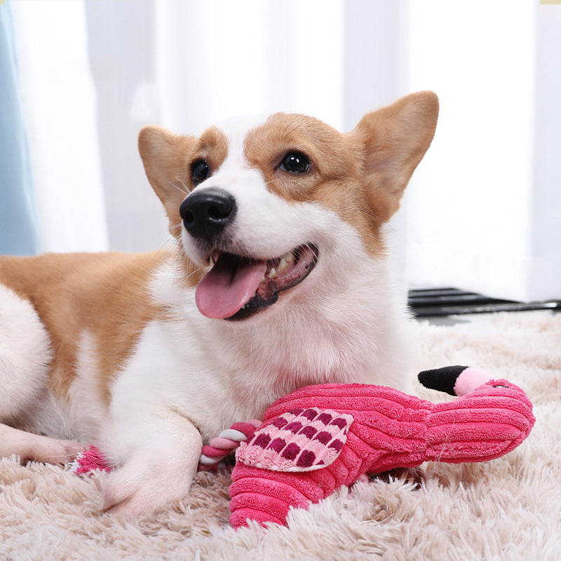 Plush Squeaky Animal Dog Toys