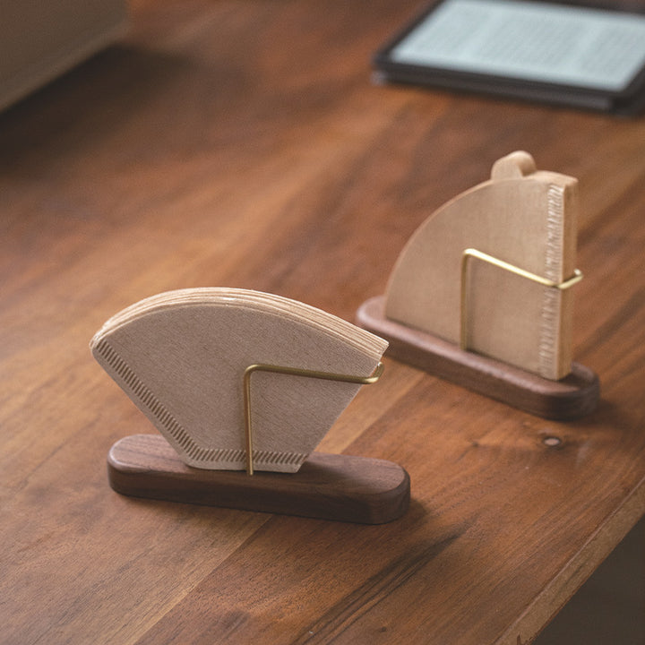 Wooden Tissue and Napkin Holder