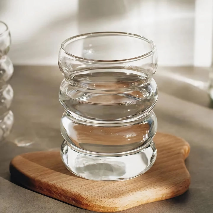 Wave Glass Cup