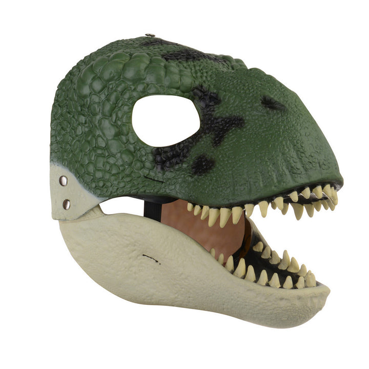 Halloween Party Role-playing Dinosaur Moving Mouth Mask