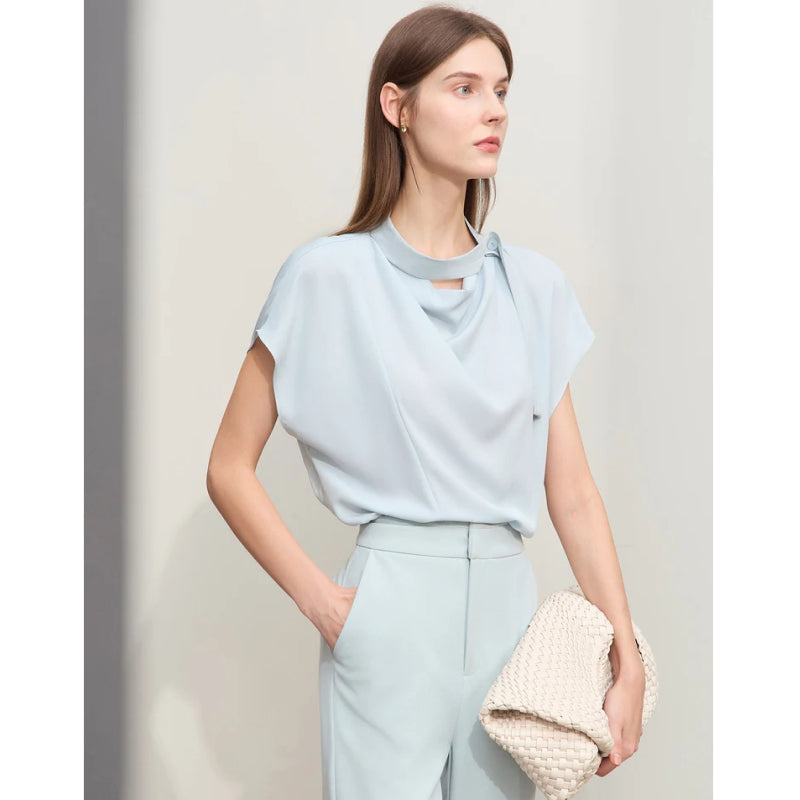 Minimalism Summer Solid Women Blouse