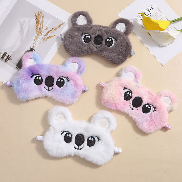 Plush Animal Eye Mask