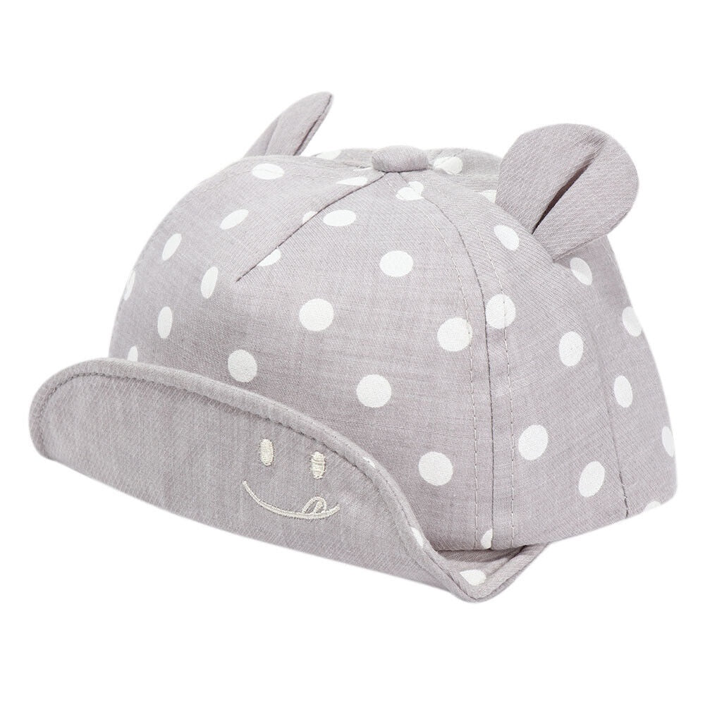 Cute 3D Ear Animal Cotton Sunhat for Toddlers