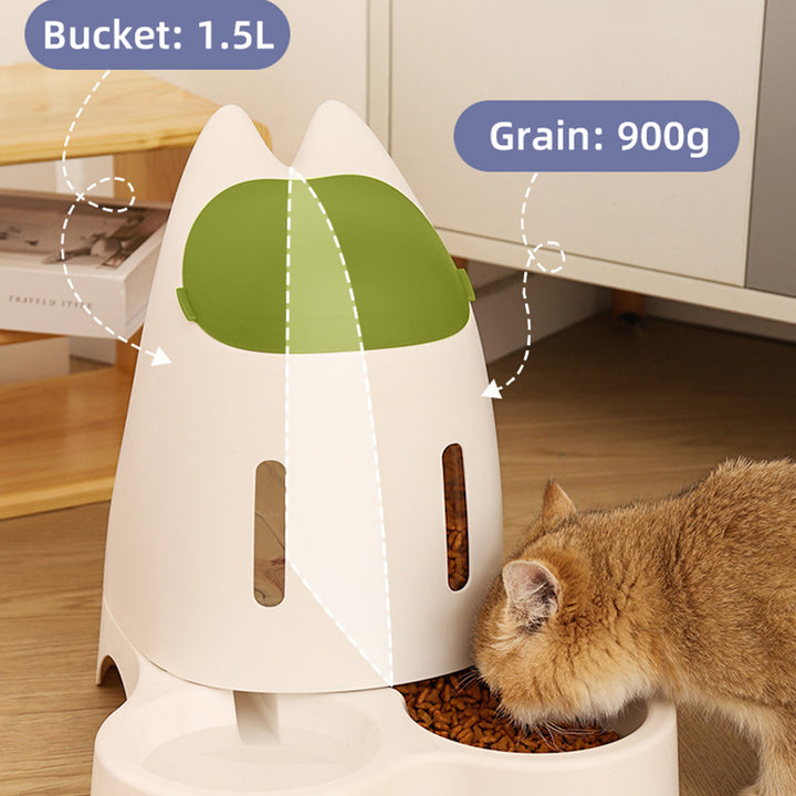 Automatic Pet Feeder & Water Dispenser for Cats and Dogs