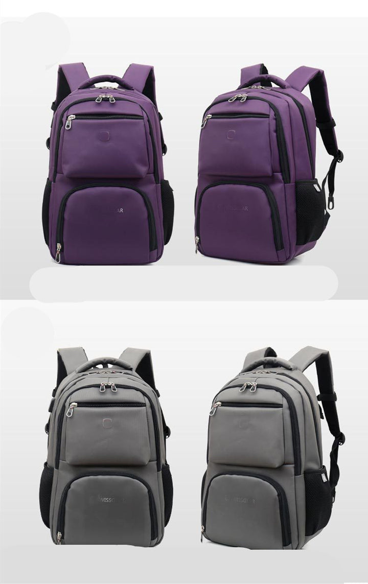 Multifunctional charging backpack