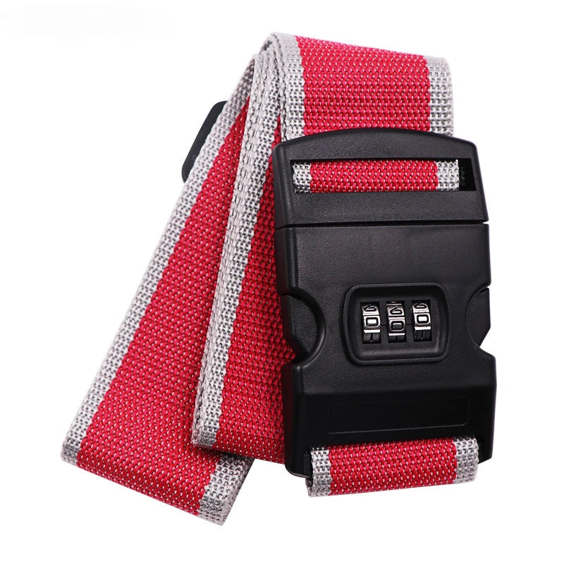 Secure Travel Luggage Strap with Adjustable Password Lock