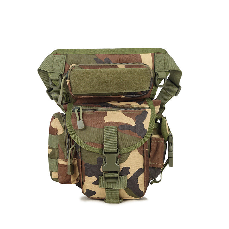 Outdoor Riding Leg Pack Male Locomotive Army Fan Tactics