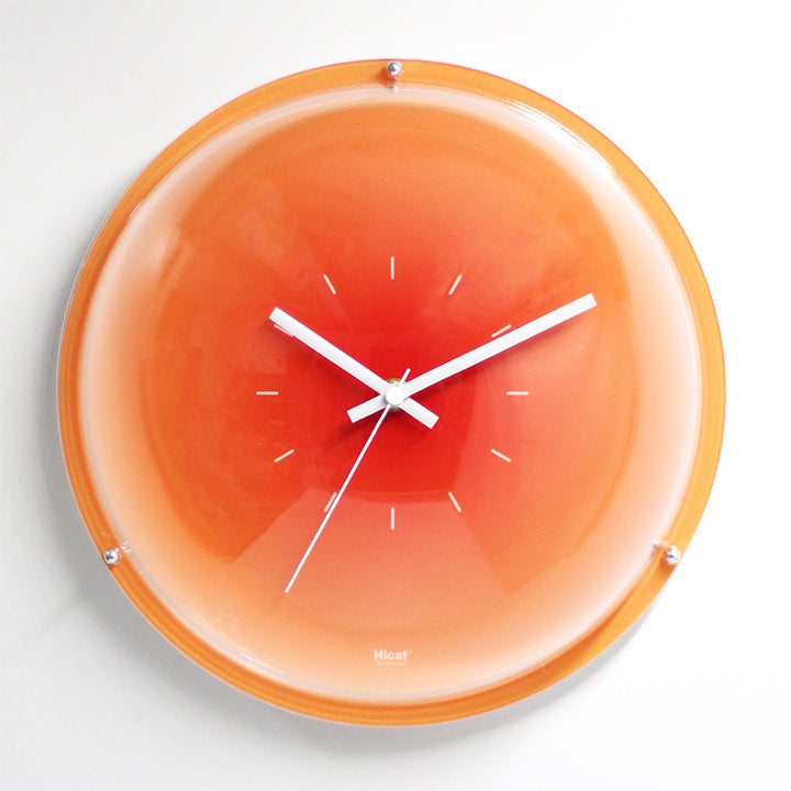 Creative Sunset Bubble Home Net Red Art Orange Sunset Clock