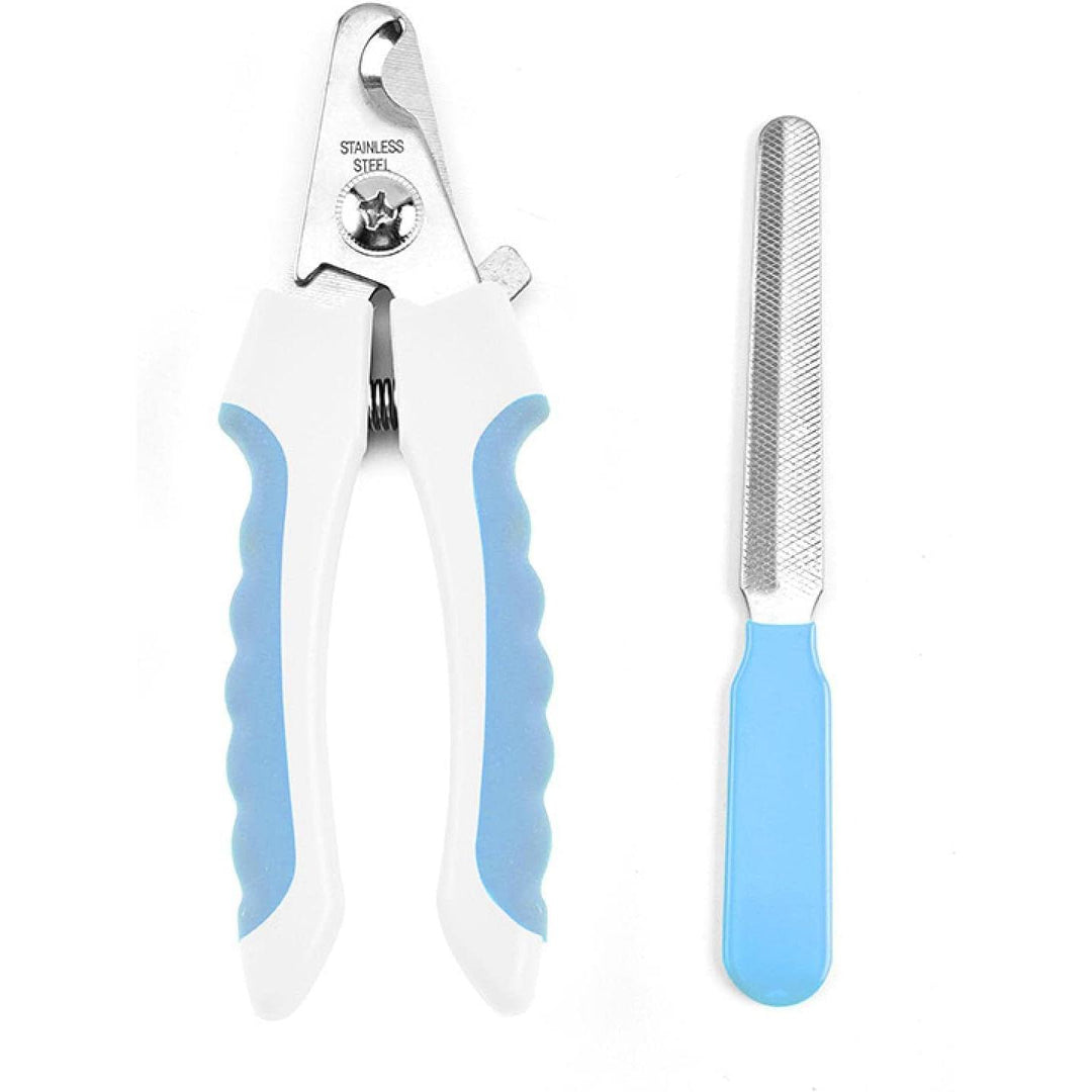 Professional Pet Nail Clippers - Ergonomic Stainless Steel Grooming Tool for Dogs and Cats