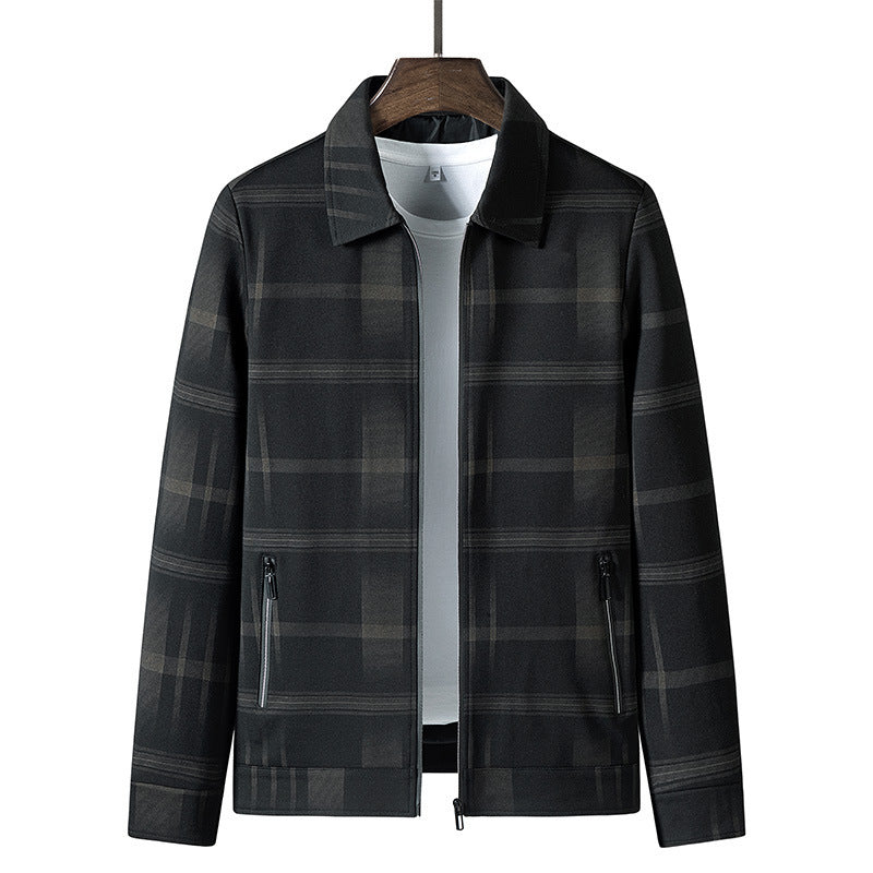 Men's Turn-down Collar Coat Autumn And Winter