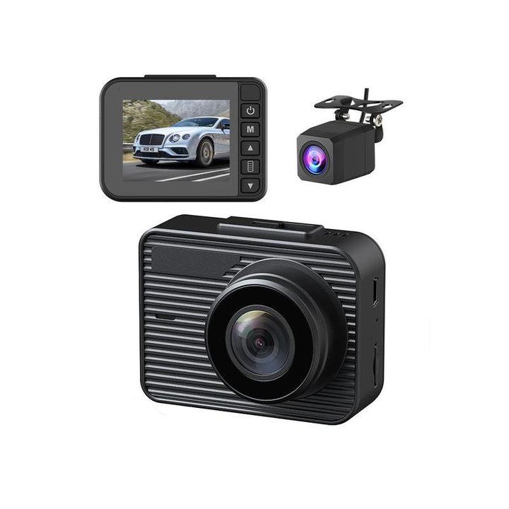 UHD 4K Dash Camera with Built-In GPS and Rear Camera