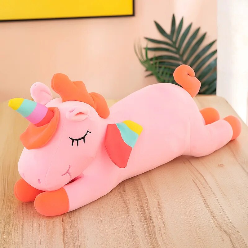 Adorable Cartoon Unicorn Plush Toy - Perfect for Magical Cuddles!