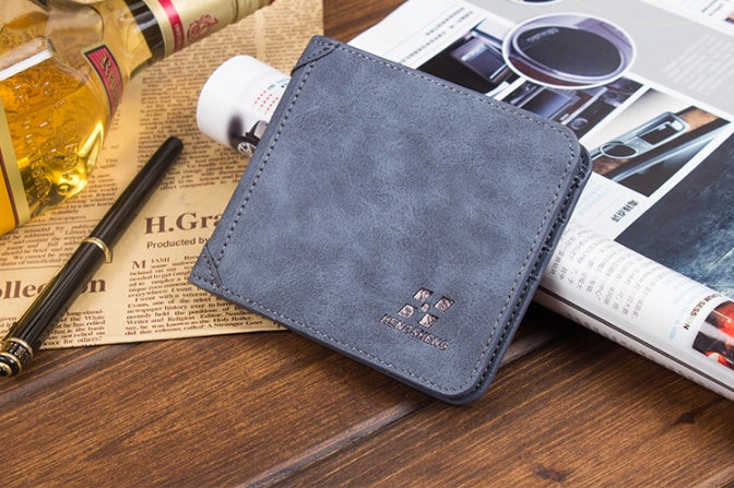 Men's short wallet