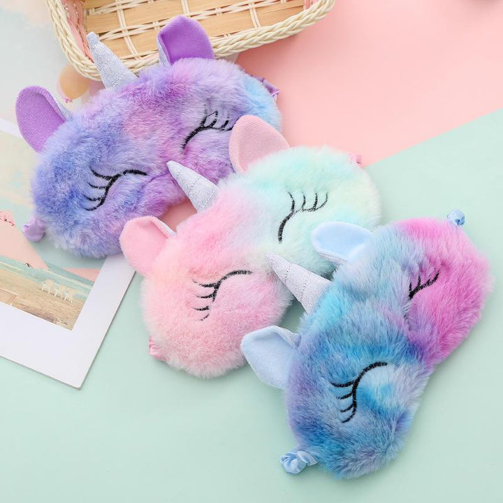 Cute Unicorn Party Anime Sleep Mask for Kids