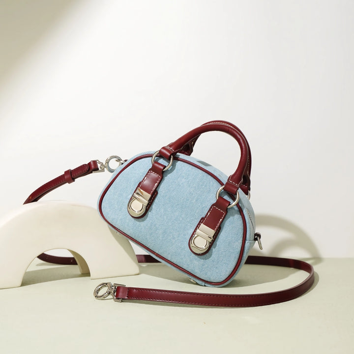 Mini Denim Handbag