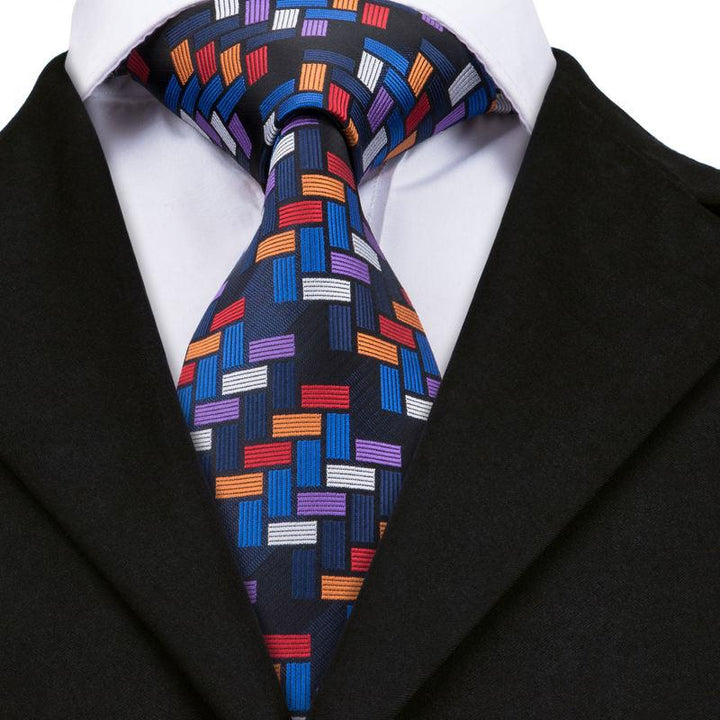 Luxury Handmade Silk Necktie Set