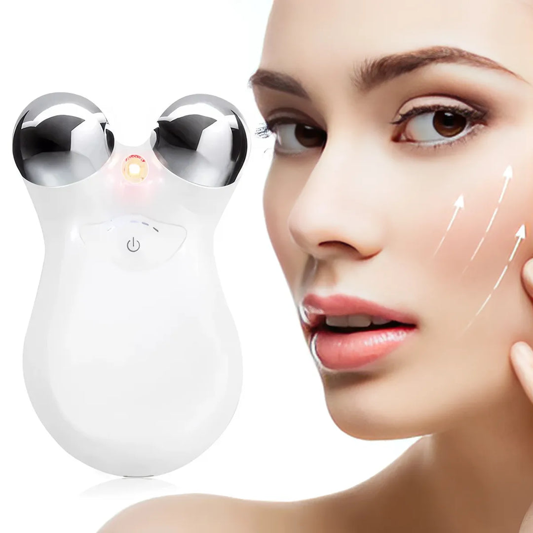 Ultimate Electric Face Roller V Massager for Youthful Radiance