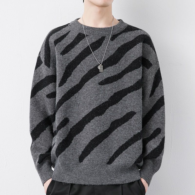 Loose Velvet Thickened Keep Warm Outerwear Woven Sweater