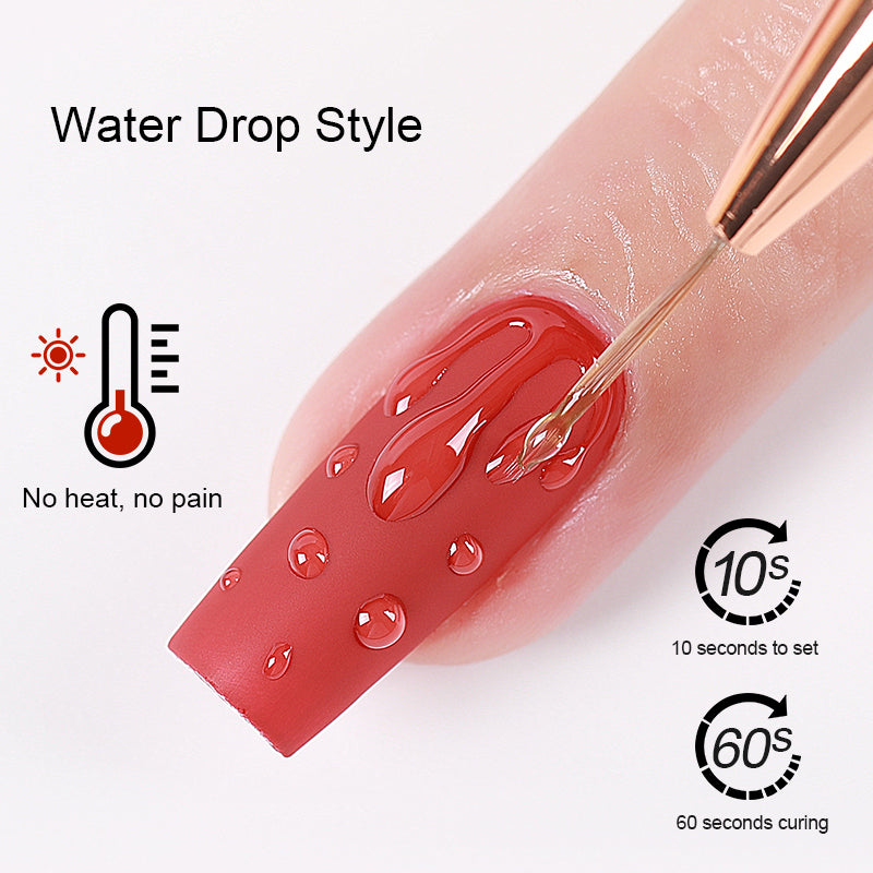 Clear Water Drop Wave Gel