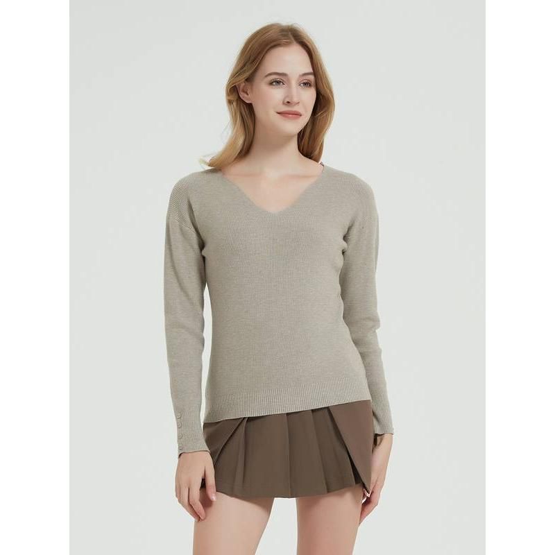 Autumn Winter Essential Slim-Fit Knitted Sweater