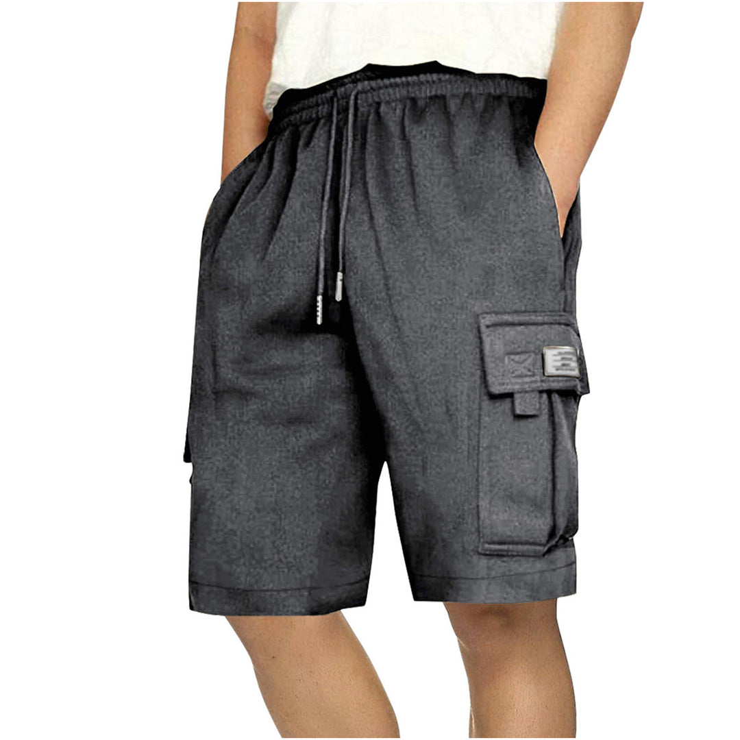 Workwear Shorts Men's Summer Korean Style