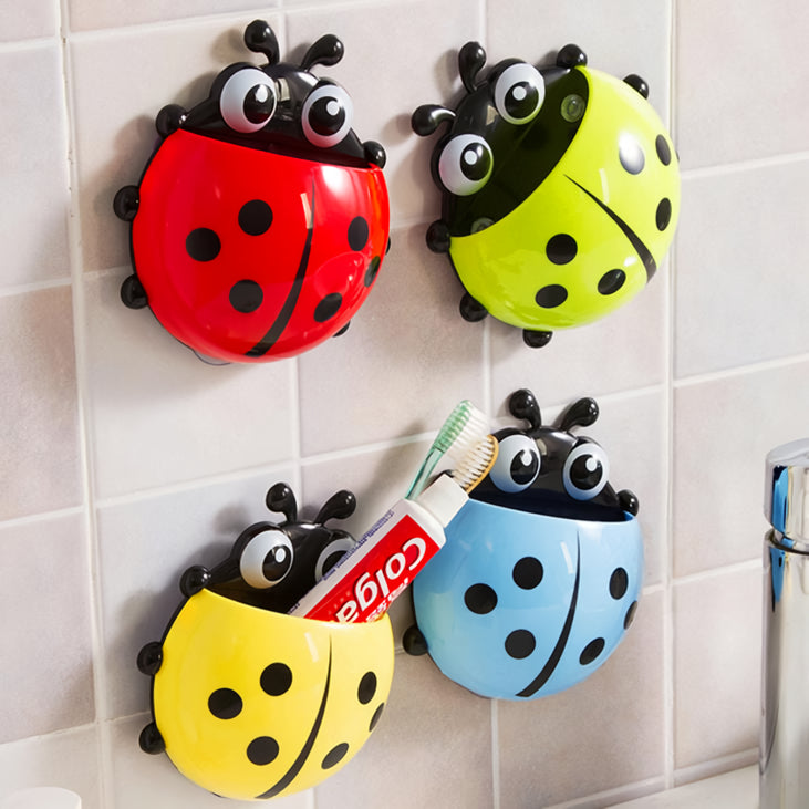 Ladybug Toothbrush Holder