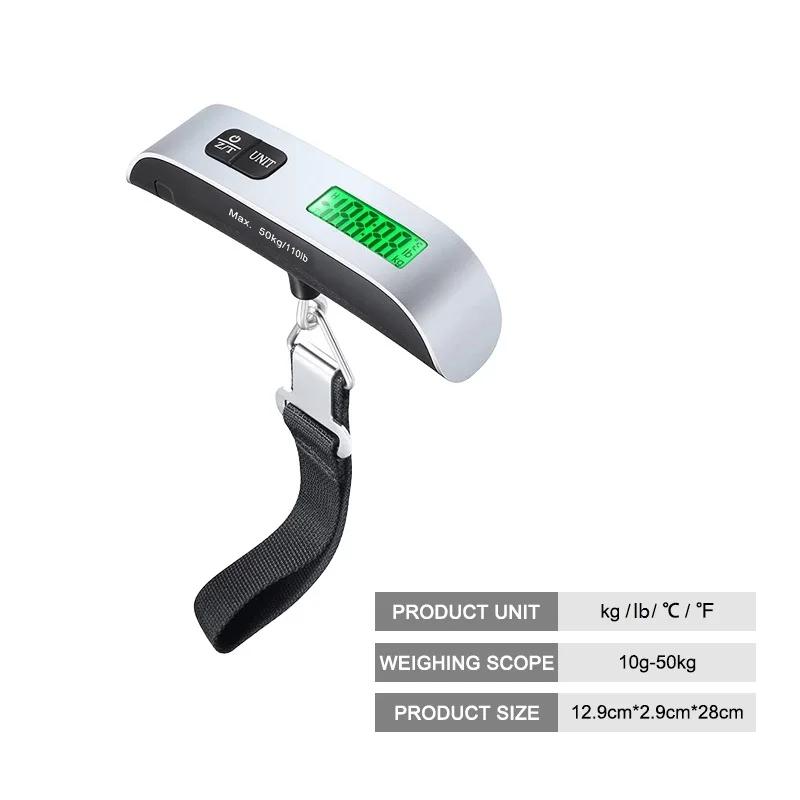 Portable LCD Digital Hanging Luggage Scale