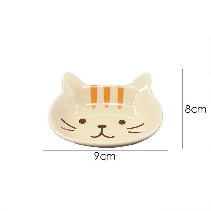 Japanese Cute Cat Ceramic Seasoning Dish