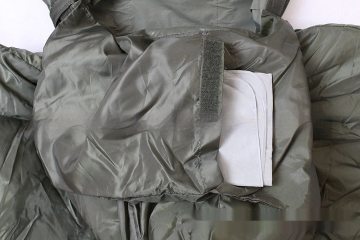 Removable Overcoat Outdoor Camping Sleeping Bag In Cold Areas