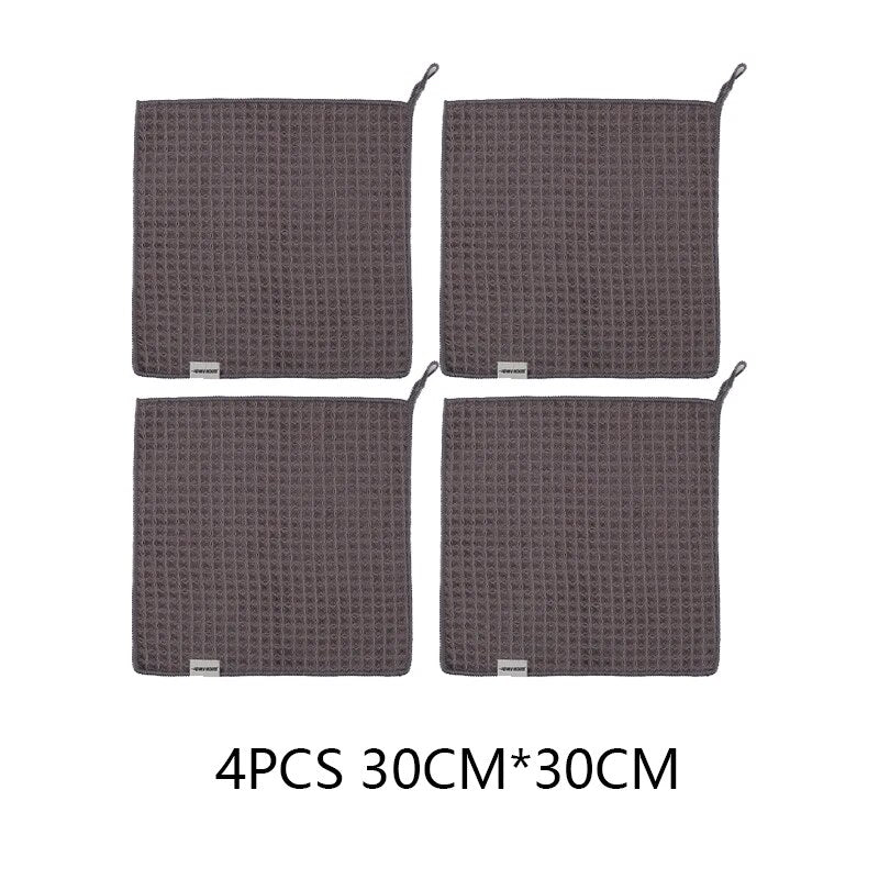 4-Pack Premium Coffee Machine Cleaning Towels