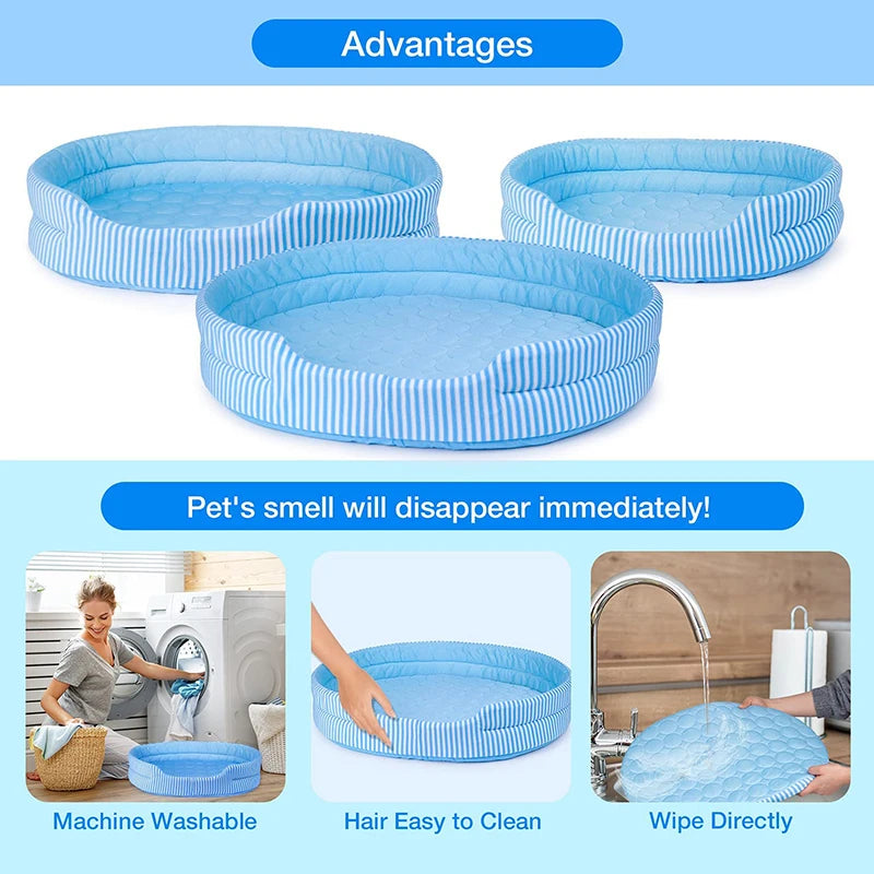 Eco-Friendly Summer Cooling Mat for Pets