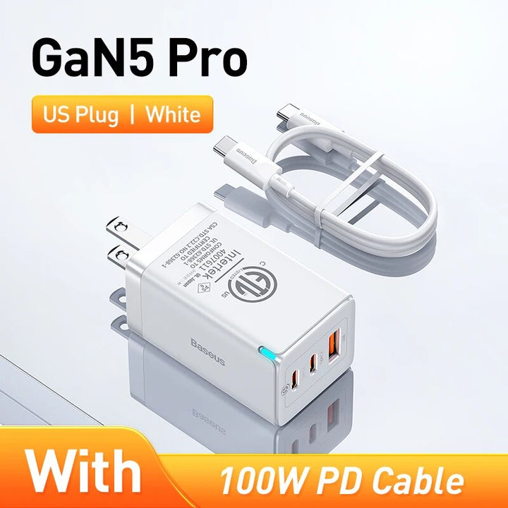 Ultimate 65W GaN Charger: Power Up Anywhere, Anytime