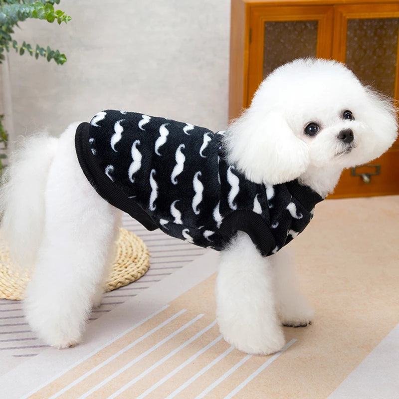 Winter Warm Fleece Dog Clothes