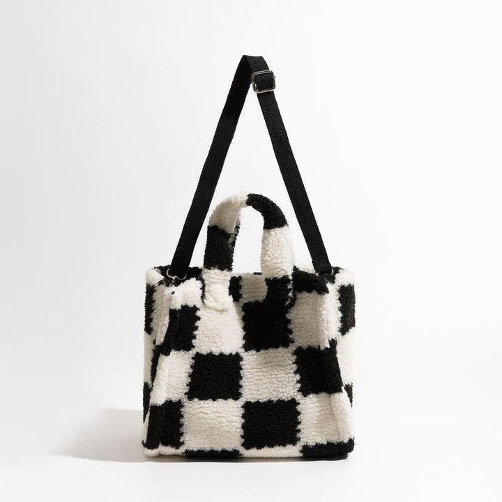 Soft, Spacious Faux Fur Tote Bag