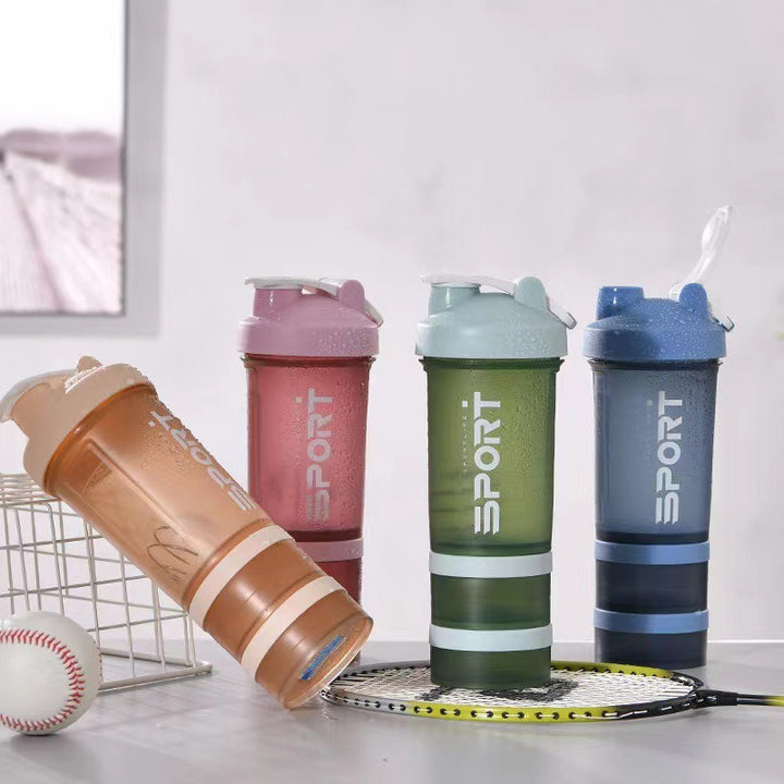 Plastic Protein Shaker Bottle