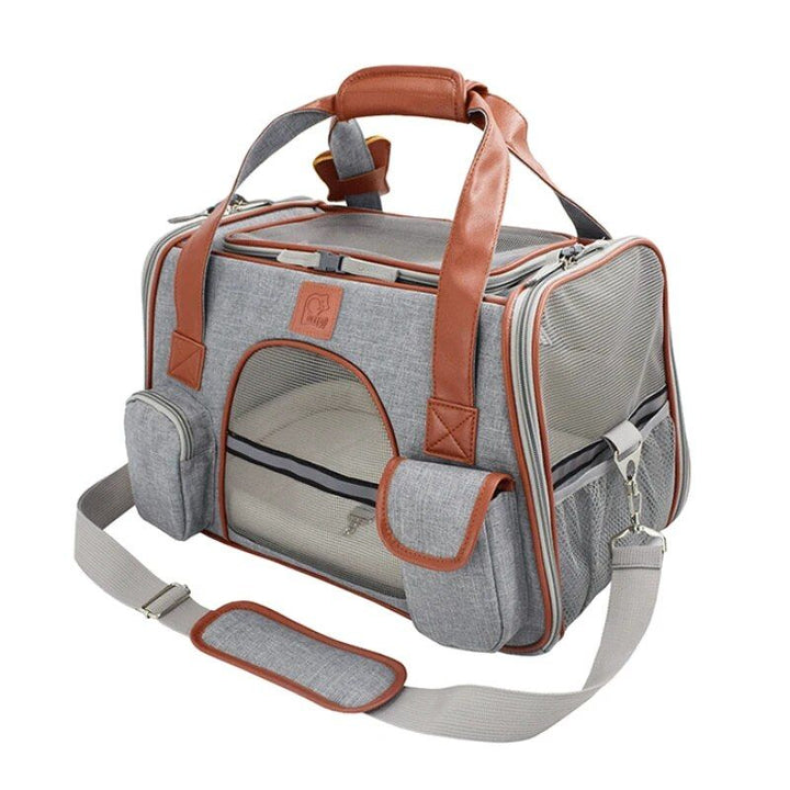 Airplane-Friendly Pet Carrier for Small Dogs and Cats