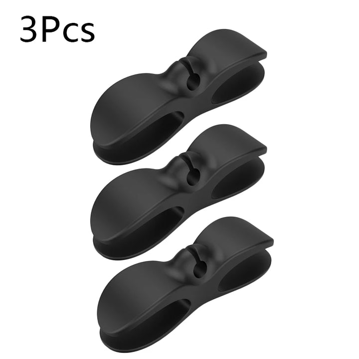 Multi-Use Silicone Cord Winder - Cable Management Clips for Home and Office Appliances