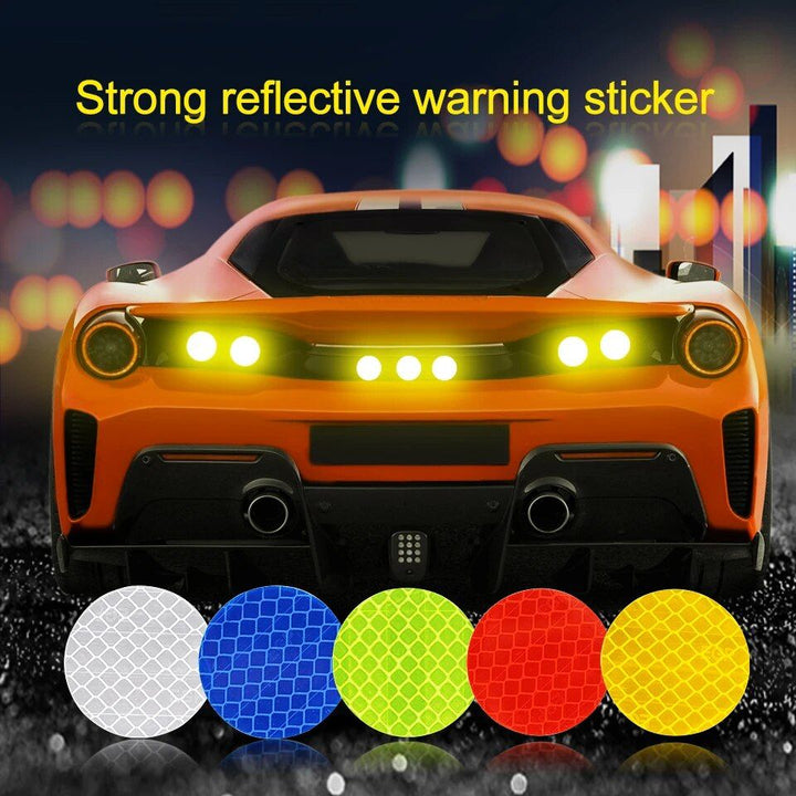 High-Visibility Reflective Safety Sticker Tape for Vehicles & Bicycles