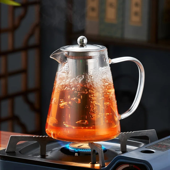 High-Quality Glass Teapot for Chinese Kungfu Tea