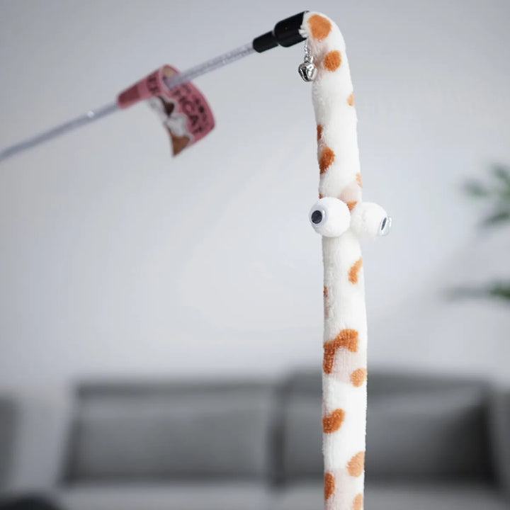 Cat Teaser Wand Toy: Entertain Your Feline Friend with Fun and Fitness