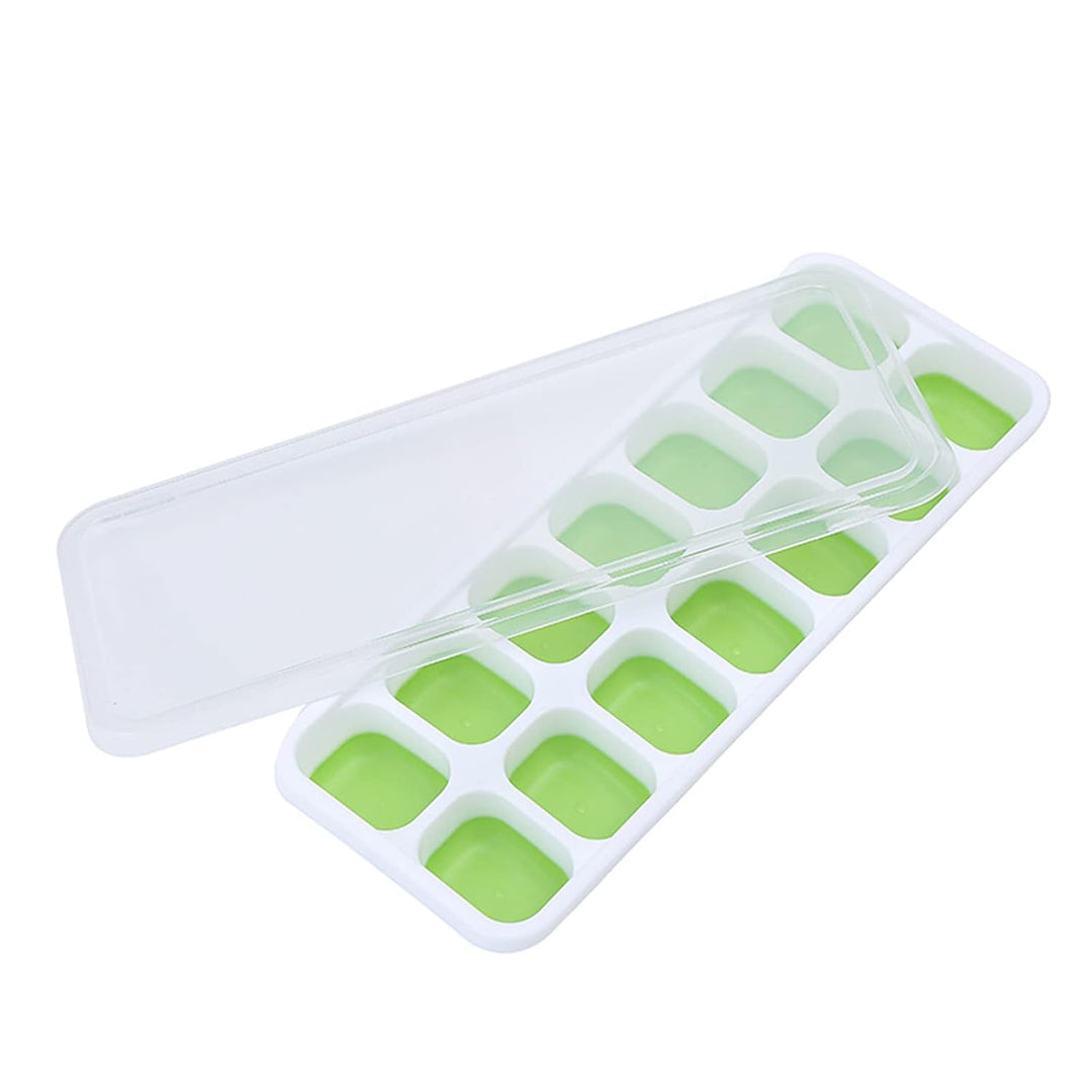 Multi-Purpose Silicone Ice Cube Tray with Lid