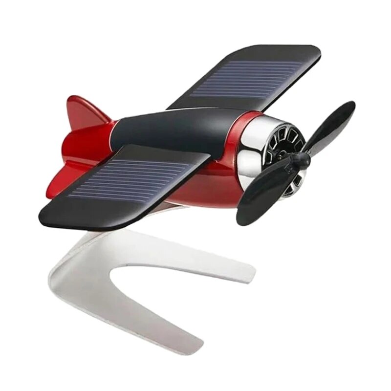 Solar Airplane Car Air Freshener – Transform Your Ride's Atmosphere