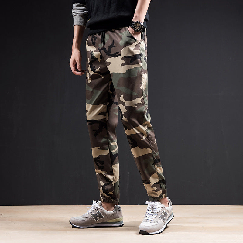 Ankle-tied Sports Training Casual Pants