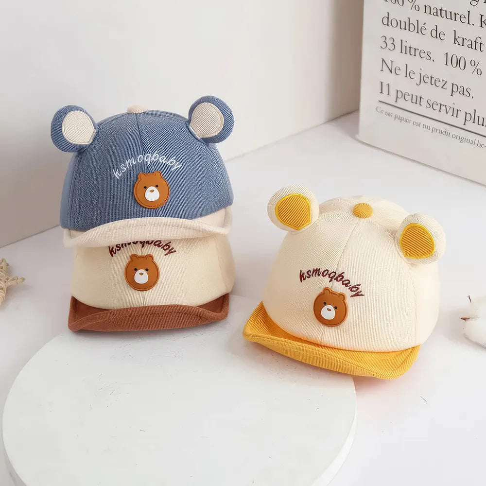 Cute Bear-Ear Baby Hat