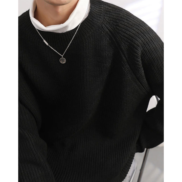 Sweater Men's Loose And Lazy Style Casual All-matching Pullover