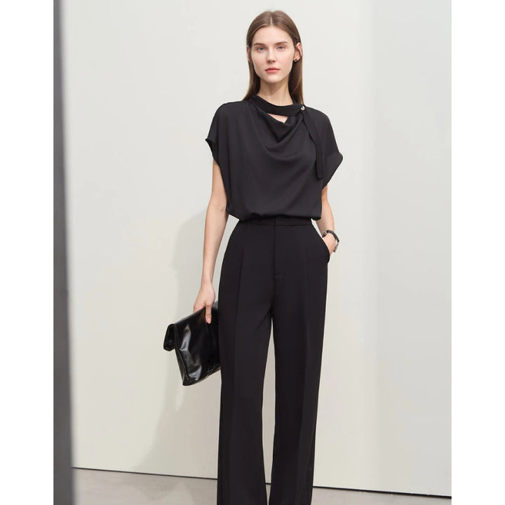 Minimalism Summer Solid Women Blouse