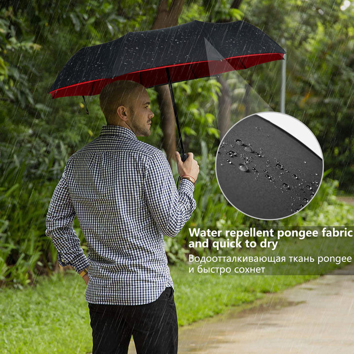 Windproof Double Layer Automatic Umbrella