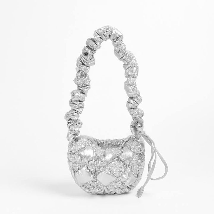 Fashion Silver Crossbody Shoulder Bag